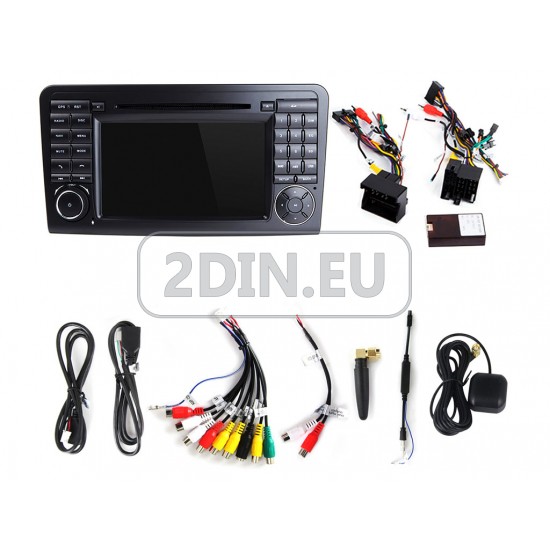 MERCEDES ML W164, GL X164 - МУЛТИМЕДИЯ / Навигация Android CPU:8-Core, RAM:4Gb DVD + DSP + CARPLAY